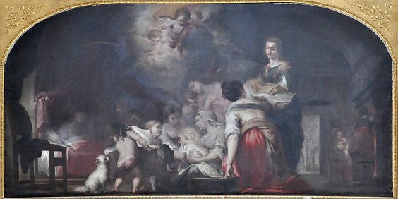 Tableau : La Naissance de la Vierge