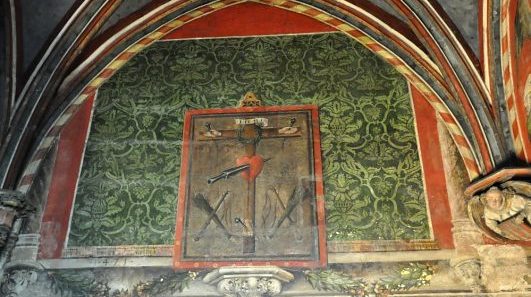 Le «Crucifix des Cinq Plaies». Le «Crucifix des Cinq Plaies».