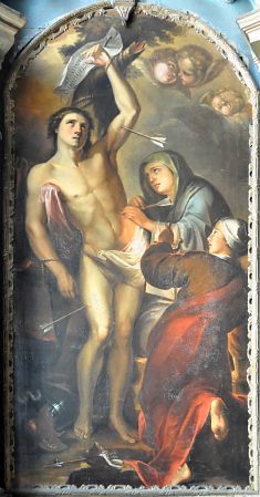 «Saint Sébastien soigné par sainte Irène» «Saint Sébastien soigné par sainte Irène»