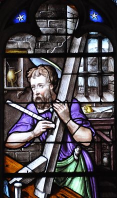 Jésus enfant travaillant avec son père, détail. Jésus enfant travaillant avec son père, détail.