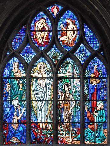 Le Christ dans une mandorle avec saint Pierre et saint Paul (1952). Le Christ dans une mandorle avec saint Pierre et saint Paul (1952).