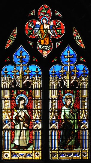 Sainte Thérèse et sainte Agnès Sainte Thérèse et sainte Agnès