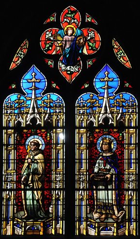 Saint Bernard et saint Louis Saint Bernard et saint Louis