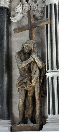 Jésus appuyé sur la croix Jésus appuyé sur la croix