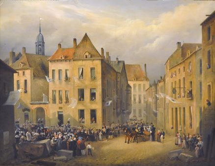 «Le passage de la duchesse d'Angoulême à Chaumont le 8 septembre 1828»