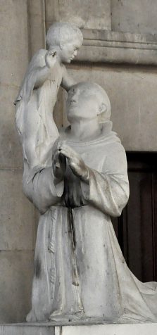 Statue de saint Antoine de Padoue