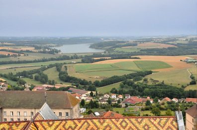 Paysage vu du sommet de la tour sud.