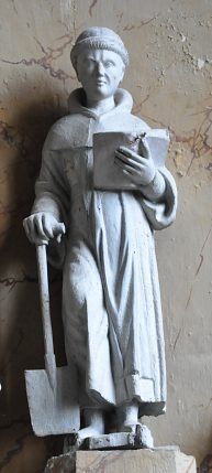 Statue de saint Fiacre