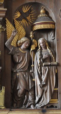 Le retable de la Vierge