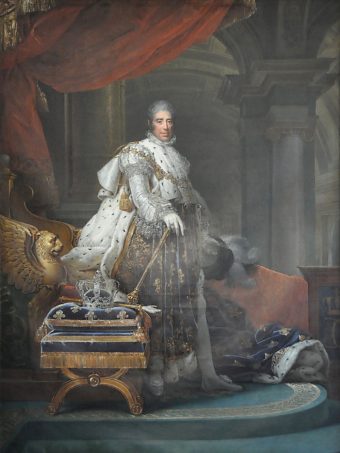 «Charles X en habit royal» par baron Grard