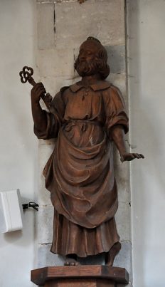 Statue de saint Pierre