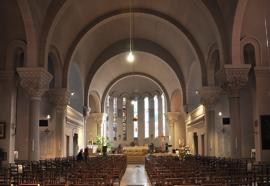 Vue générale de l'église du Sacré-Cœur