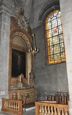 Chapelle latérale nord dédiée à saint Pierre