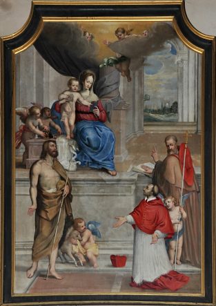 «La Vierge aux saints»