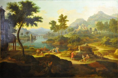 «Paysage classique avec le tombeau de Niobé»