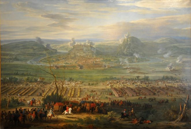 «Siège de la ville de Besançon, 15 mai 1674» de François van der Meulen (1632–1695), école Flamande