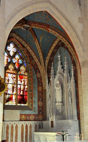 Chapelle de l'Immaculée Conception, aménagée au XIXe siècle