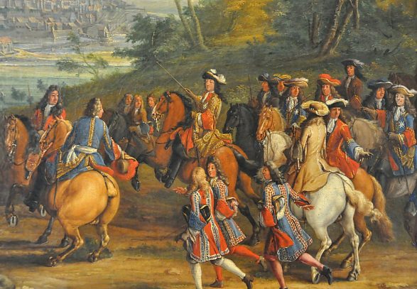 «Le Siège de Gray en février 1674», détail 