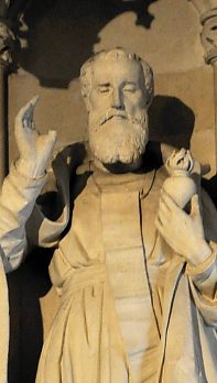 La statue de saint Pierre Fourier