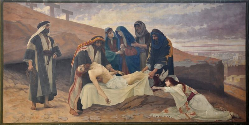 «La Déploration du Christ» (5,60m sur 2,80m)