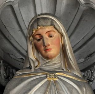 Le visage de sainte Anne