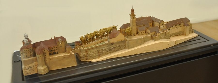 Maquette du château au XVIIe siècle