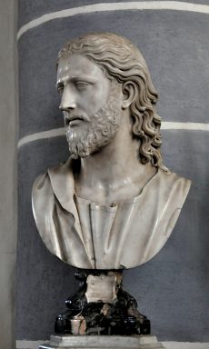 Tête de Christ attribuée au Bernin