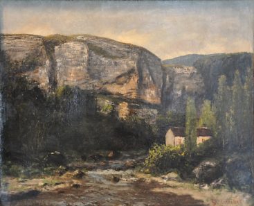 «Fontaine bleue» de Gustave Courbet