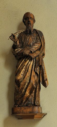 Statue de saint Matthieu l'Évangéliste ?