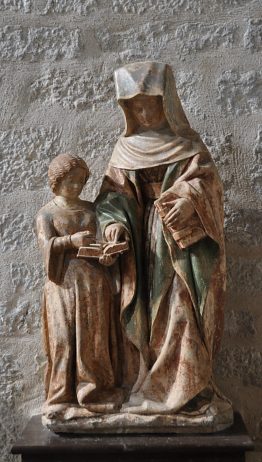 Statue de sainte Anne et Marie