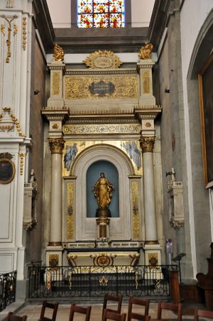 Chapelle absidiale sud de la Vierge