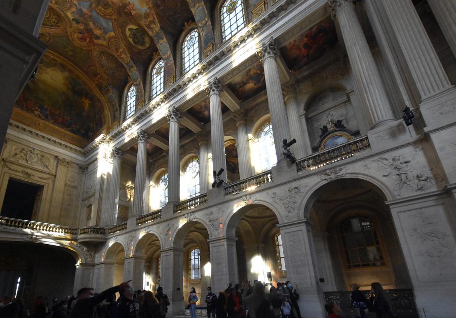 La nef et le côt nord vus en grand angle