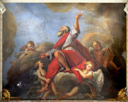 Saint Barthlemy par Louis Boullogne, huile sur enduit, 1708-1710