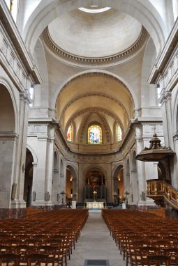 Eglise Notre-Dame à Versailles, la nef