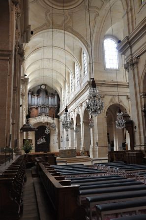 Vue perspective de la cathédrale