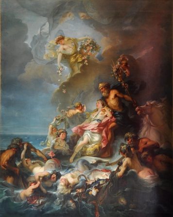 «Triomphe d'Amphitrite ou La pêche» 