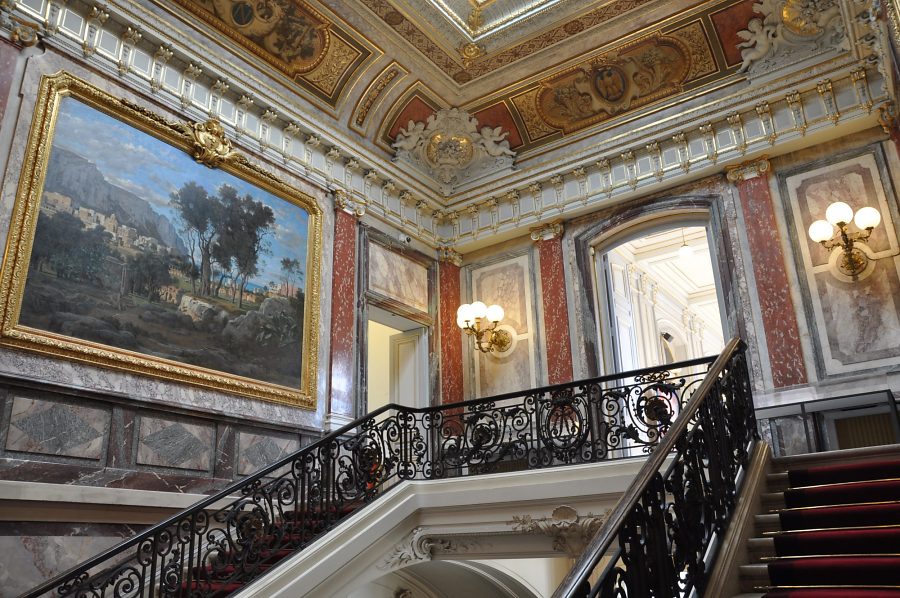 Le grand escalier d'honneur