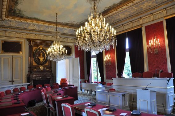 Salle des séances du Conseil Général