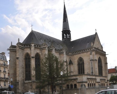 Le transept nord et le chevet