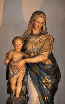 Statue de la Vierge à l'Enfant