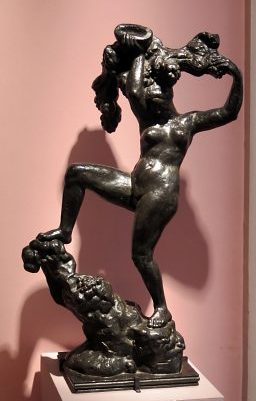 Antoine Bourdelle (1861-1929) : «Grande Bacchante aux raisins», 1909, Bronze