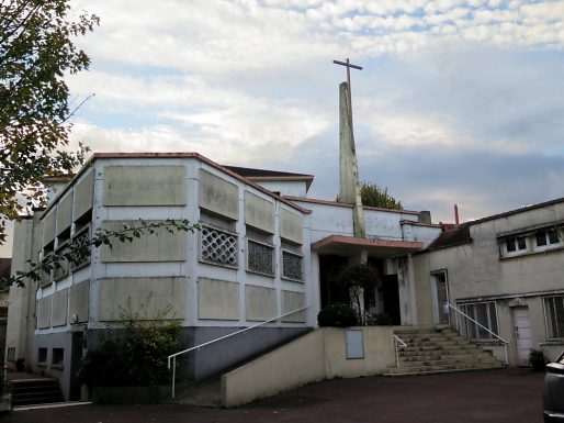 Vue extérieure de l'église