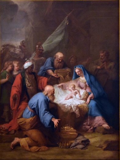 «L'Adoration des mages» de Jean Restout, 1718