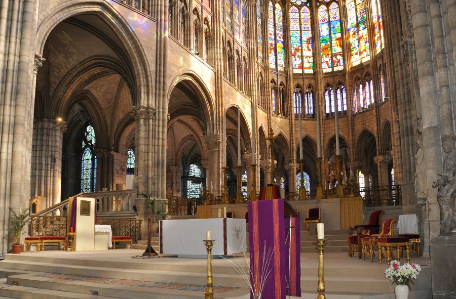 Le choeur de Saint-Denis