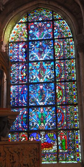 Chapelle de la Vierge, l' Arbre de Jessé