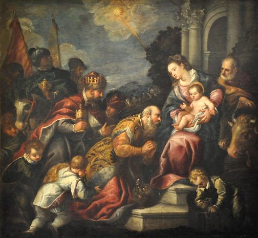 Tableau "L'adoration des mages"