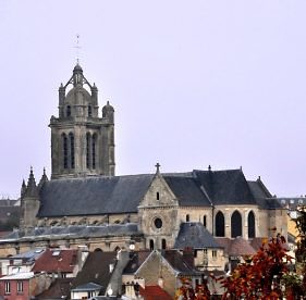 L'église vue du musée Pissarro