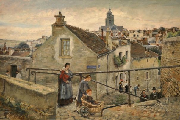 Rue du château par Ludovic Piette