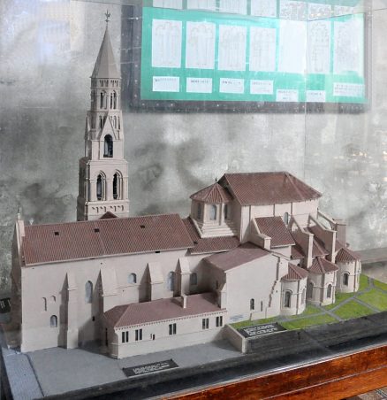 Maquette de la collégiale