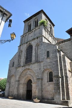 La façade occidentale vue du sud-ouest